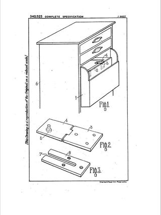 E.M.G Record Storage Cabinet.  Frank Darrieulat and EMG